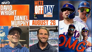 Celebrity David Wright and Daniel Murphy talk Mets past and present | Mets Off Day Live | SNY Net Worth