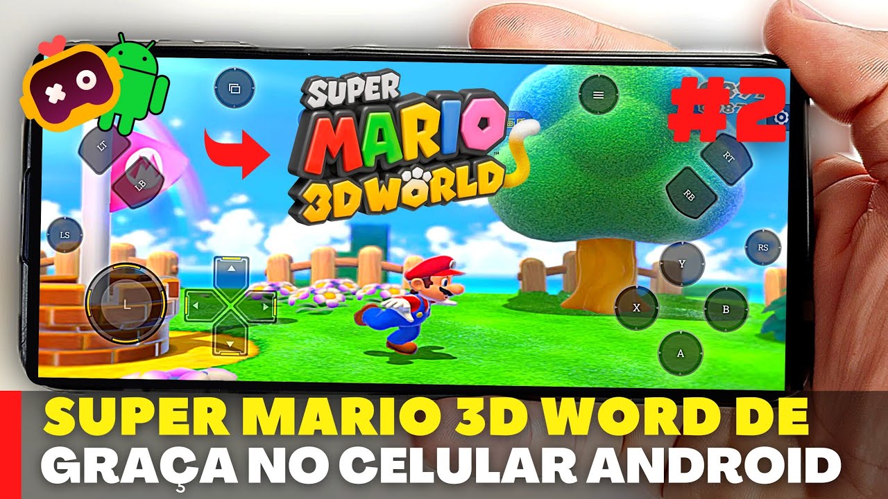 SAIU / O MELHOR SUPER MARIO 3D PARA ANDROID QUE JOGO INCRÍVEL