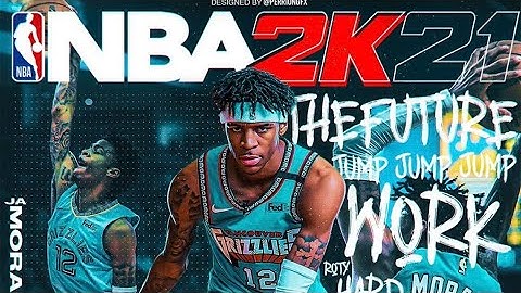 GAMEBREAKING JA MORANT BUILD NBA 2K21 NEXT GEN