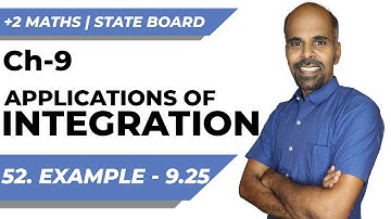 Class 12 | example 9.25 | Applications of Integration | Class 12 | State Board | ram maths