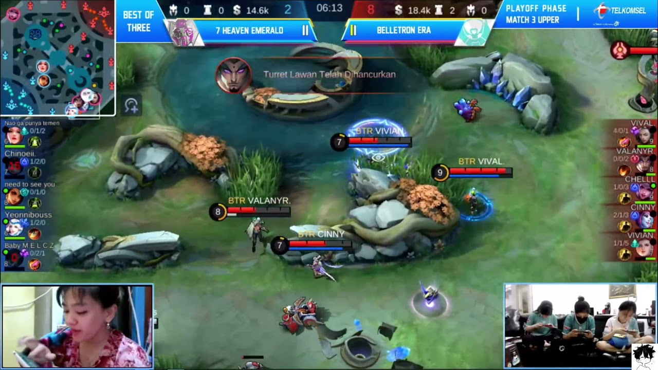 BELLETRON ERA -VS- 7 HEAVEN EMERALD MATCH 2 WCS