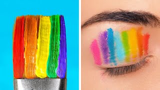 COOL BEAUTY HACKS COMPILATION | Trendy Makeup Ideas, Easy Hair Dyeing Techniques And Nail Design