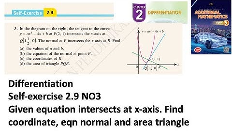Differentiation self-exercise 2.9 Q3 pembezaan latihan kendiri 2.9 form 5 add maths kssm spm