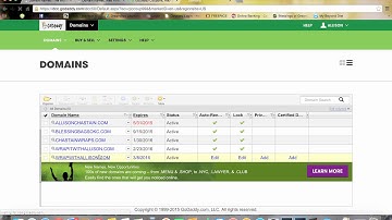 Godaddy Domain, Forward with masking
