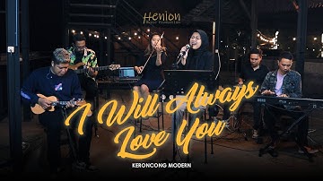 Whitney Houston - I Will Always Love You (Live Cover) Keroncong Modern