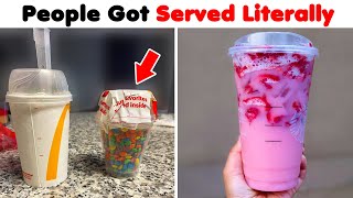 People Got Served Literally What They Requested #4