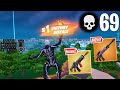 69 Elimination Solo vs Squads Wins (Fortnite Chapter 4 Build / Zero Build Gameplay)