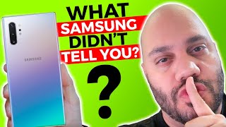 Samsung Galaxy Note 10 Problems? What Samsung DIDN'T Tell You!