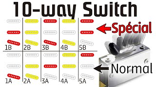 10-way Switch | Every Pickup Wiring Combination | Freeway Switch Demo