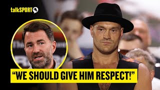 Eddie Hearn Calls For More RESPECT For Tyson Fury After His Defeat To Oleksandr Usyk  | talkSPORT