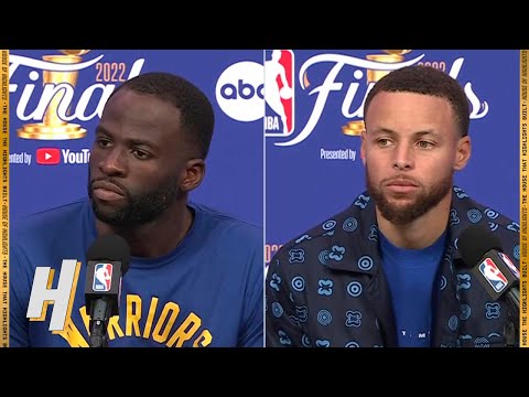 Stephen Curry & Draymond Green Postgame Interview - Game 2 - Celtics vs Warriors | 2022 NBA Finals