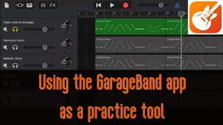 How to practice in all 12 keys using GarageBand (iPad/iPhone) screenshot 2