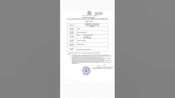 OU B.COM(HONS) SEMESTER-III REGULAR EXAMINATION TIMETABLE 2023