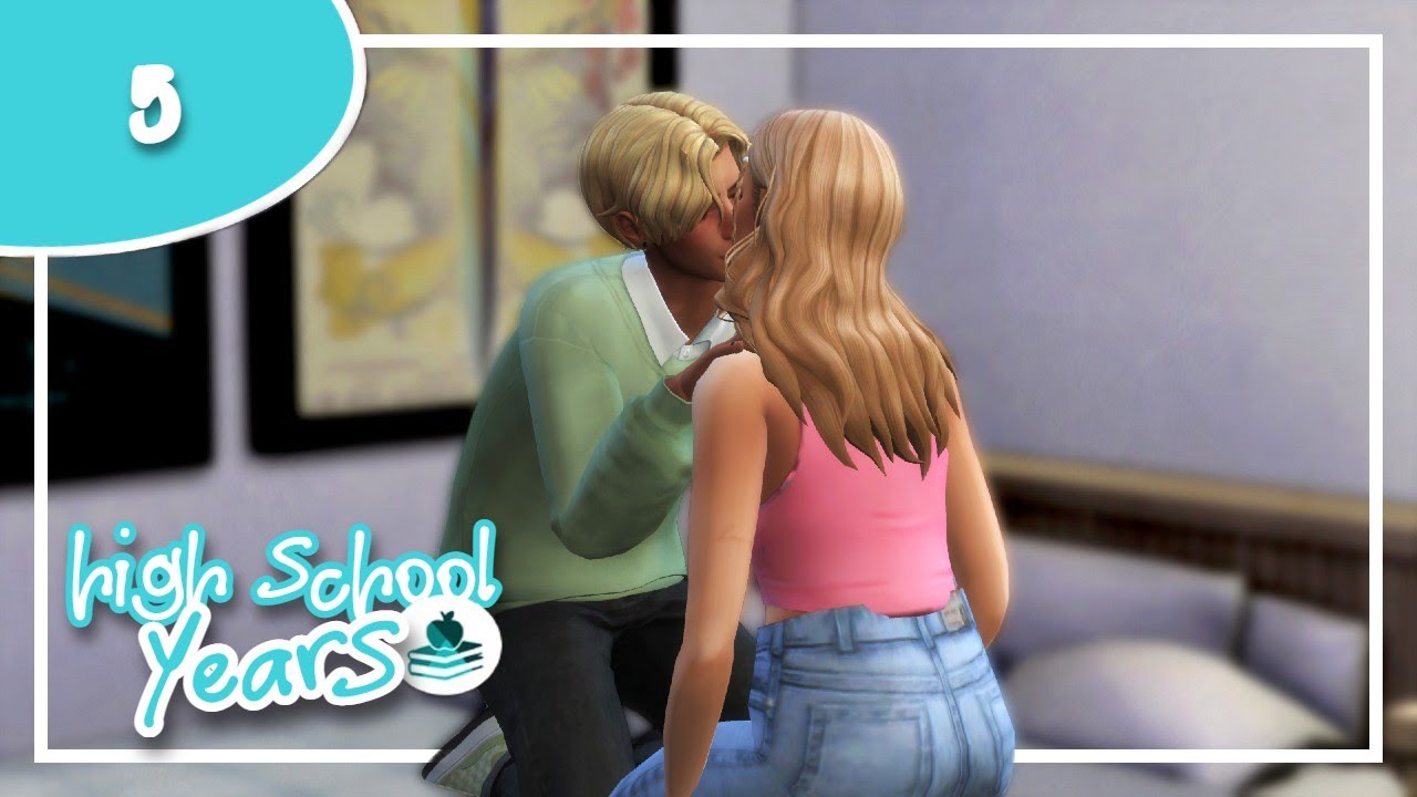 kissing our best friend + throwing a party!! 💓🥳 the sims 4 high school years let's play ep