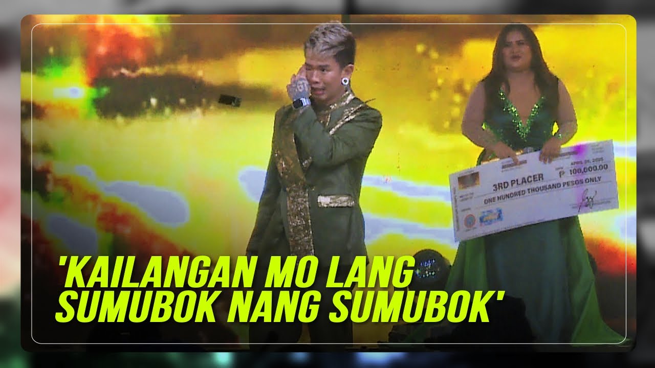 Not seen on TV: Marko Rudio in tears after winning Tawag ng Tanghalan | ABS-CBN News