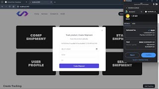 Building a Blockchain-Powered Shipment Tracking DApp with Solidity, Hardhat, and Next.js