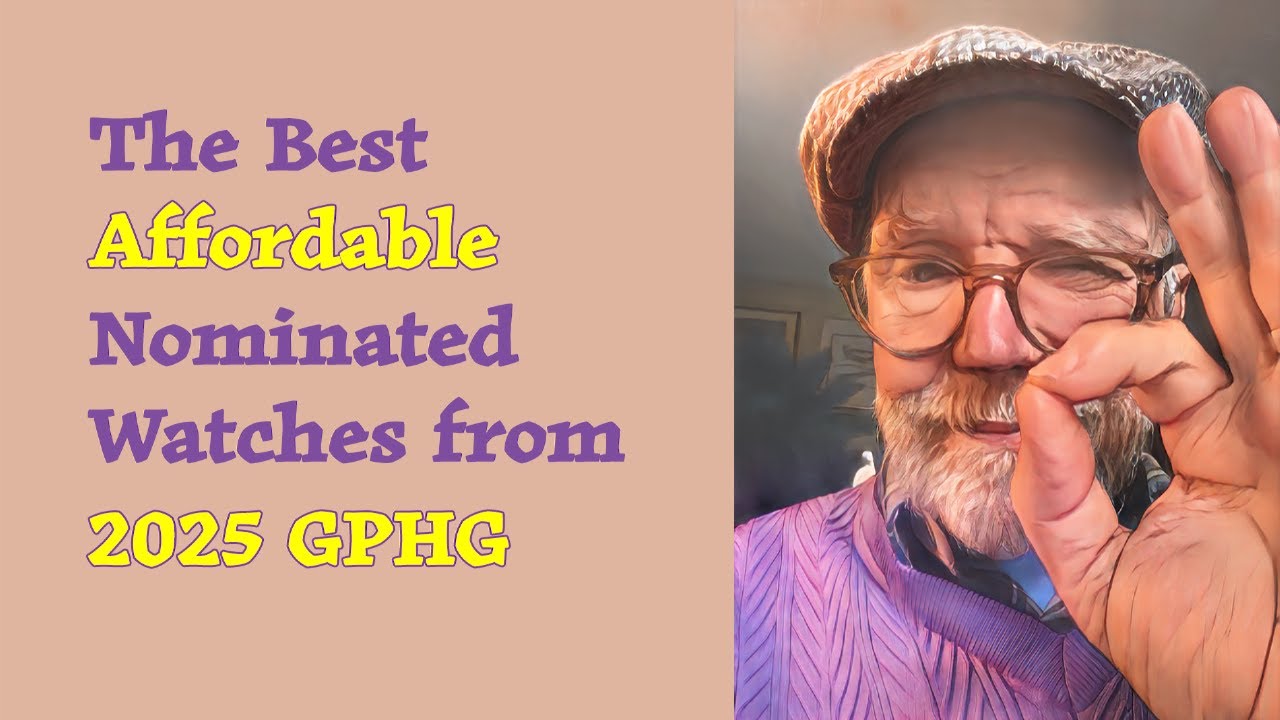 Лучшие доступные часы-номинанты 2025 года GPHG 