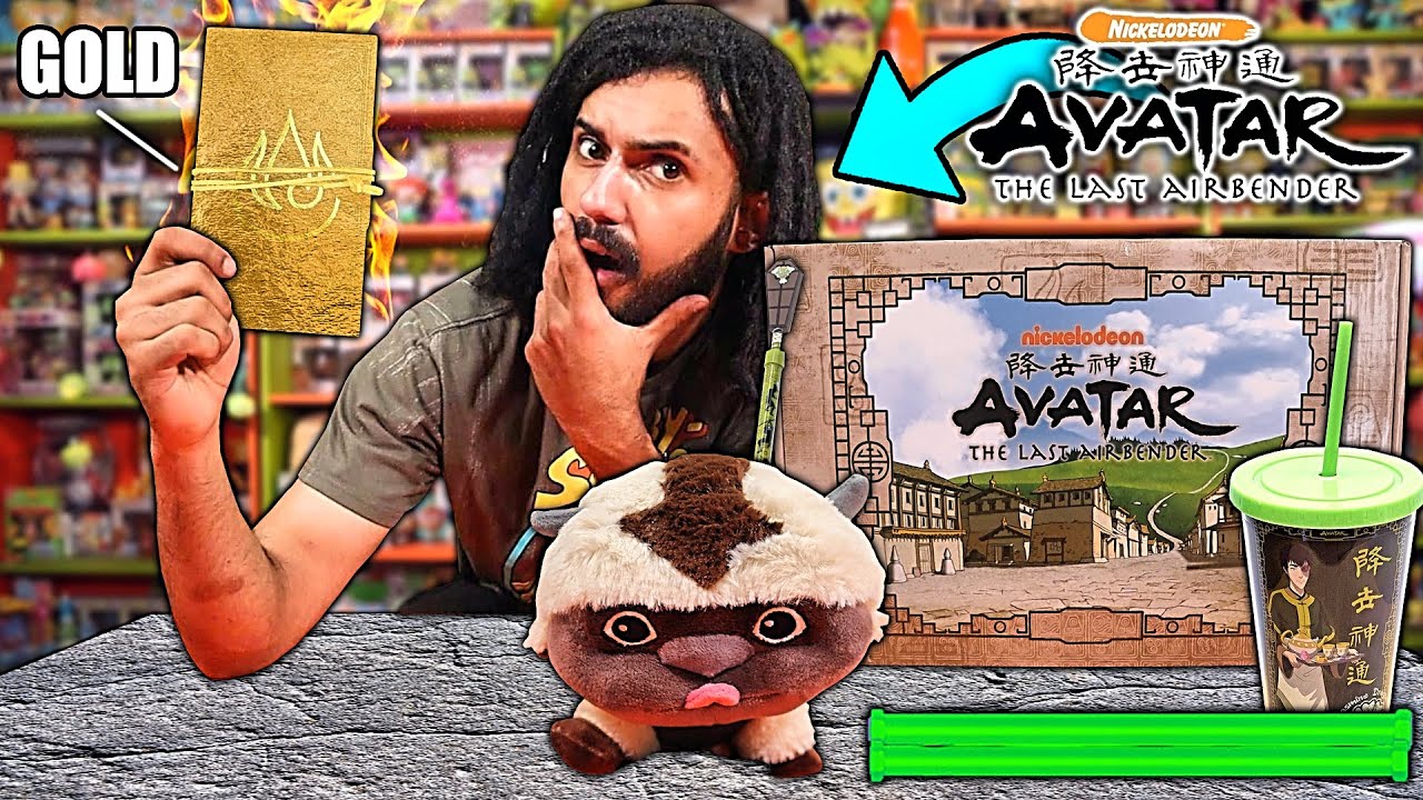 NICKELODEON Sent Me AVATAR THE LAST AIR BENDER MYSTERY BOX!! RARE LIMITED TIME ONLY PRODUCT!..*