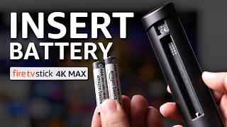 Fire TV Stick 4K MAX Remote: How to Change Batteries!