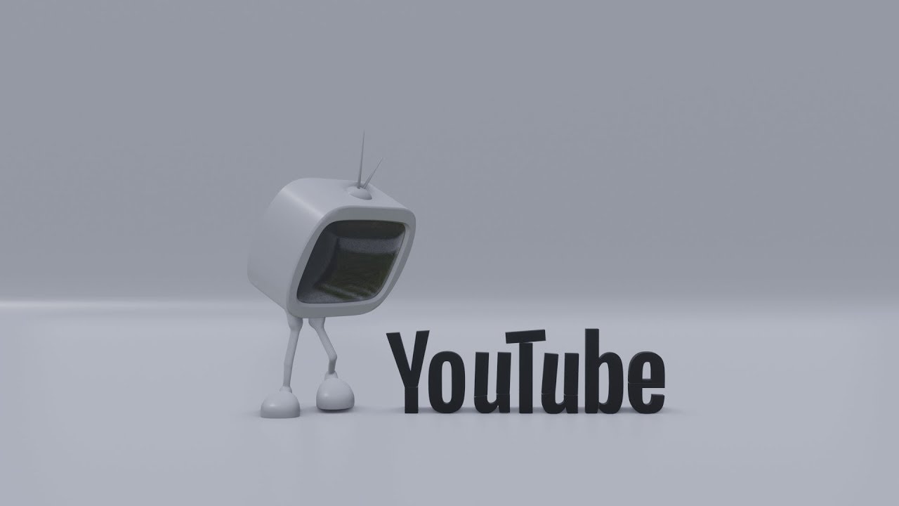 Youtube Logo Intro Formation With A Robot Tv Youtube In 2021 Robot Tv Youtube Youtube Logo