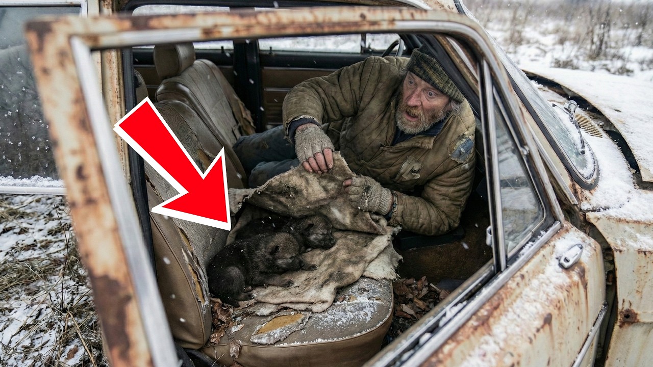 Брошенный всем миром, он боролся за двух волчат — финал доведёт вас до слёз