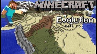 We Drain a Lake! | Minecraft Evolution: Episode 2 | Beta 1.5