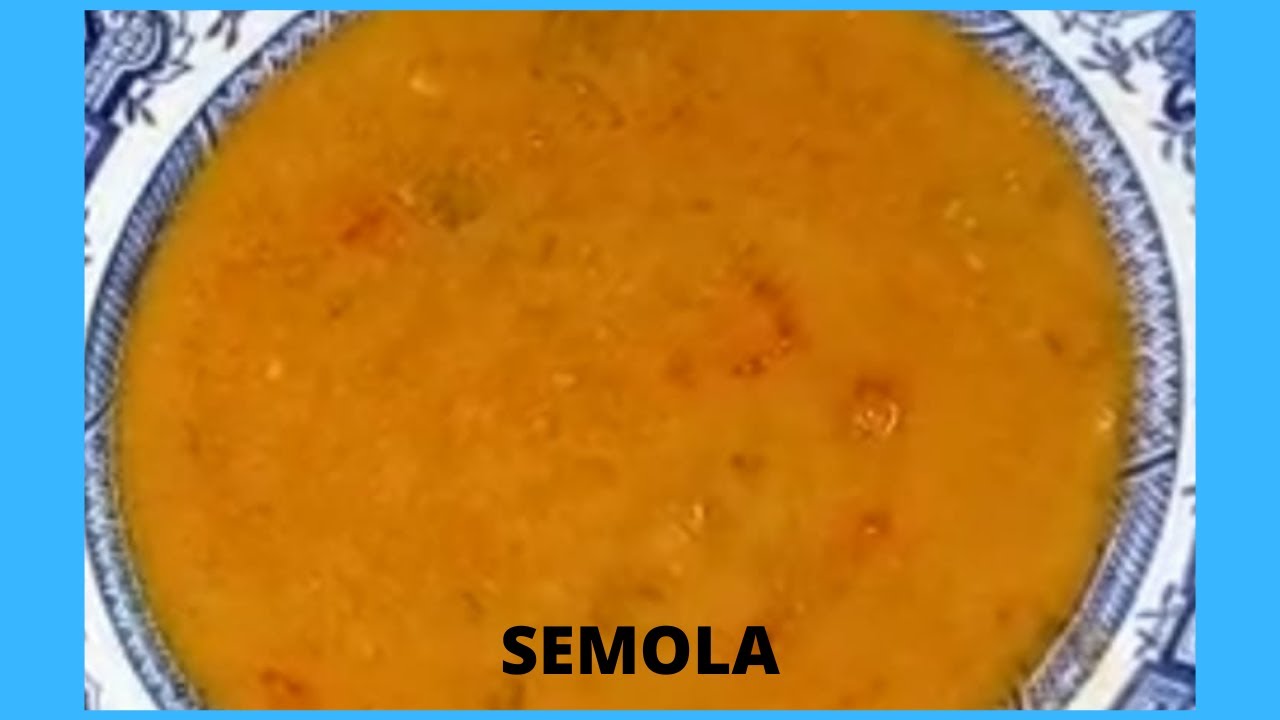 SOPA DE 🌾SEMOLA🌾