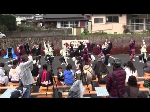 2013.11.17　チーム21○・どしたきん・錦よさこい連 螢　合同演舞、祈願の華