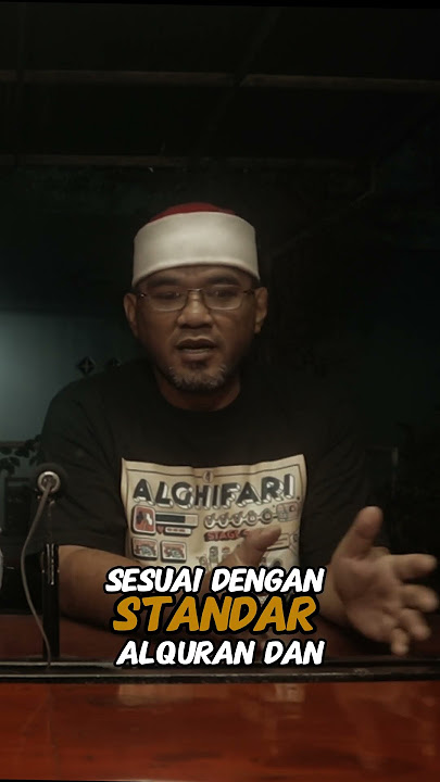 USTAD BOLEH MENYELEKSI ILMU