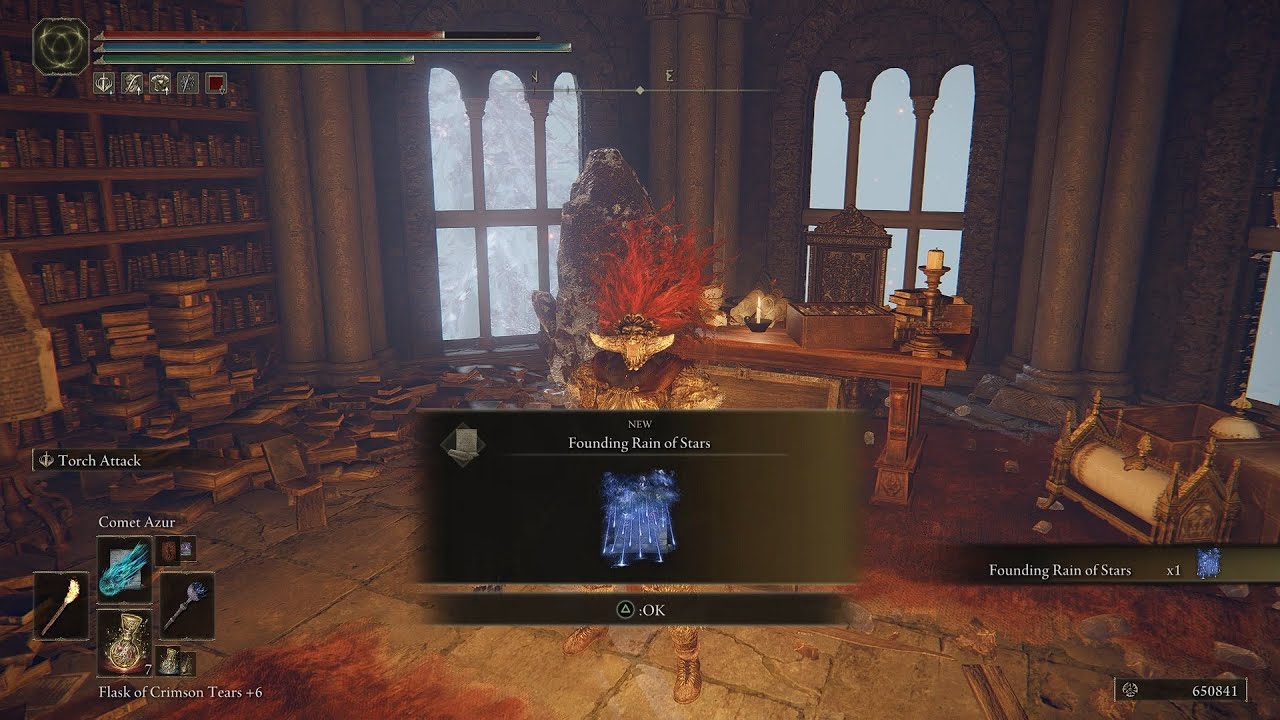 Elden Ring - How to get Founding Rain of Stars (Location)