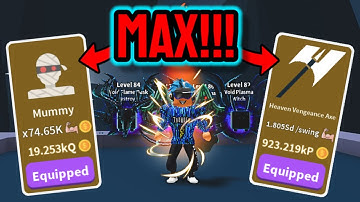 I GOT MAX CLASS AND MAX SABER!!! ITS OP!!! - roblox saber simulator