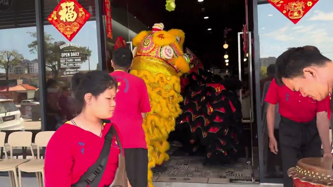 Lion dance