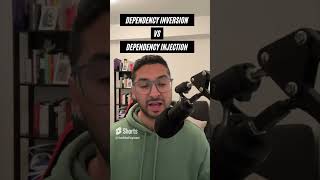 Famous Dependency Inversion vs. Dependency Injection: What's the difference? #short Profile