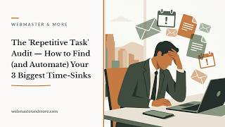 The 'Repetitive Task' Audit: How to Find (and Automate) the 3 Biggest Time-Sinks in Your Business