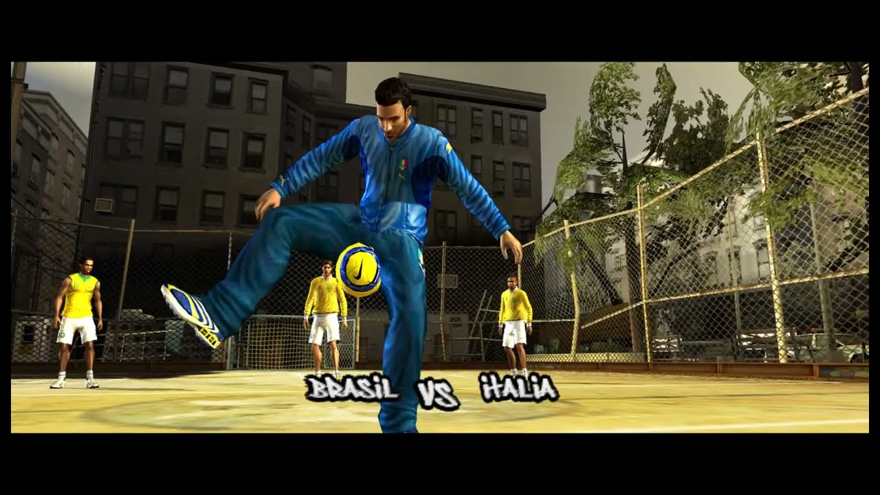 FIFA STREET 2 (Brazil 2006 vs Italy 2006) Very hard