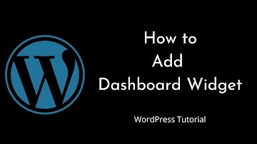 How to add custom Dashboard Widget | Dashboard widgets API | wp_add_dashboard_widget | Tutorial - 26