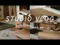 Pack orders with me  silent studio vlog