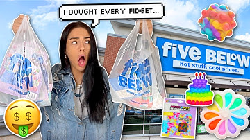 Buying EVERY Fidget from Five Below *ULTRA RARE FIDGETS*