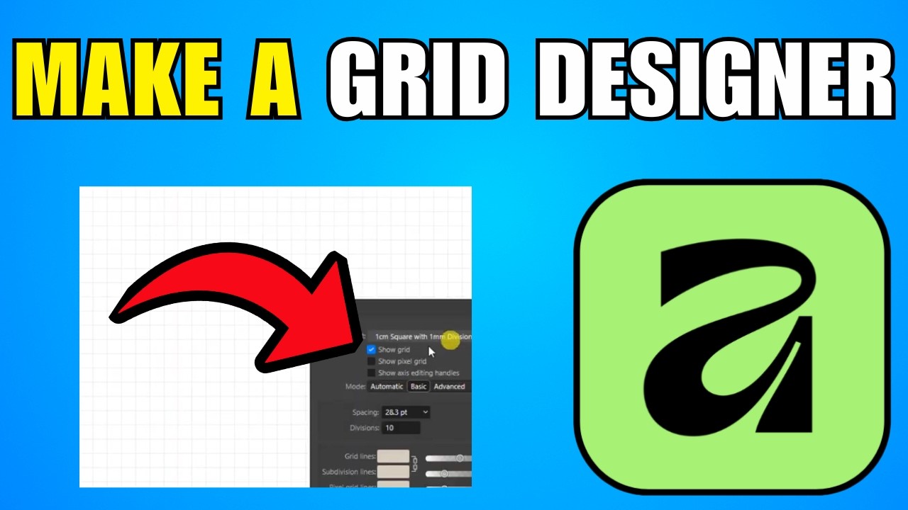 How To Make A Grid In Affinity Designer (2026) (Best Method) - YouTube