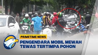 Hujan Deras di Jakarta, Pengendara Mobil Meninggal Tertimpa Pohon Tumbang