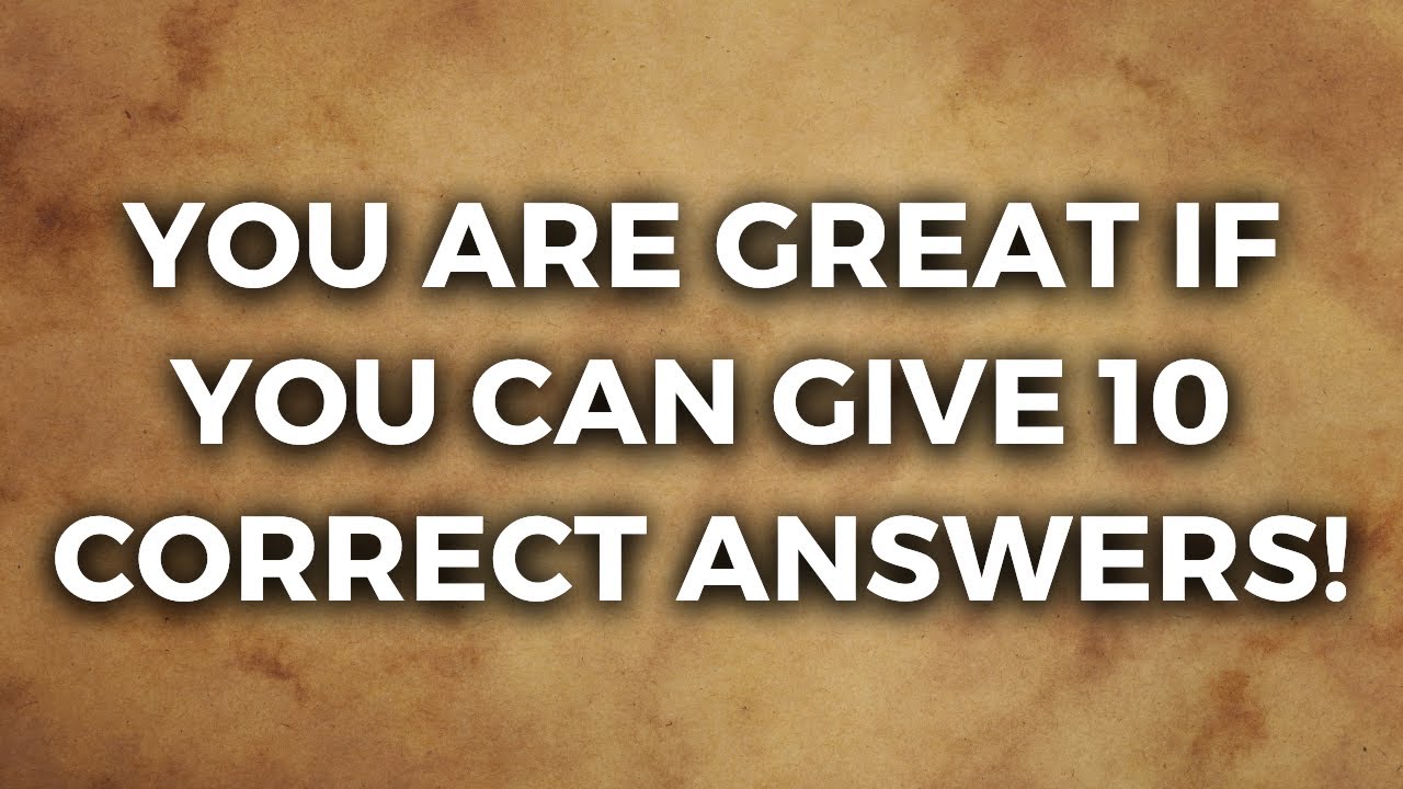 25 History Questions - YouTube