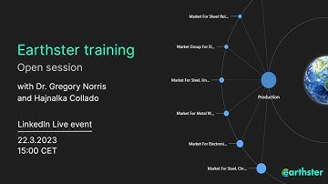 Earthster training  - Open session  - March 2023