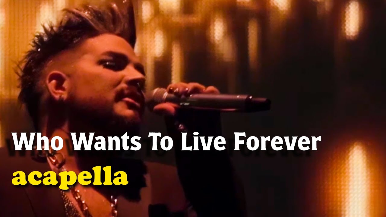 Queen + Adam Lambert Best Ever Performance Of Who Wants To Live Forever 4K UHD
