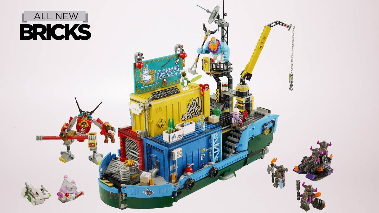 Lego Monkie Kid 80013 Monkie Kid’s Team Secret HQ Speed Build