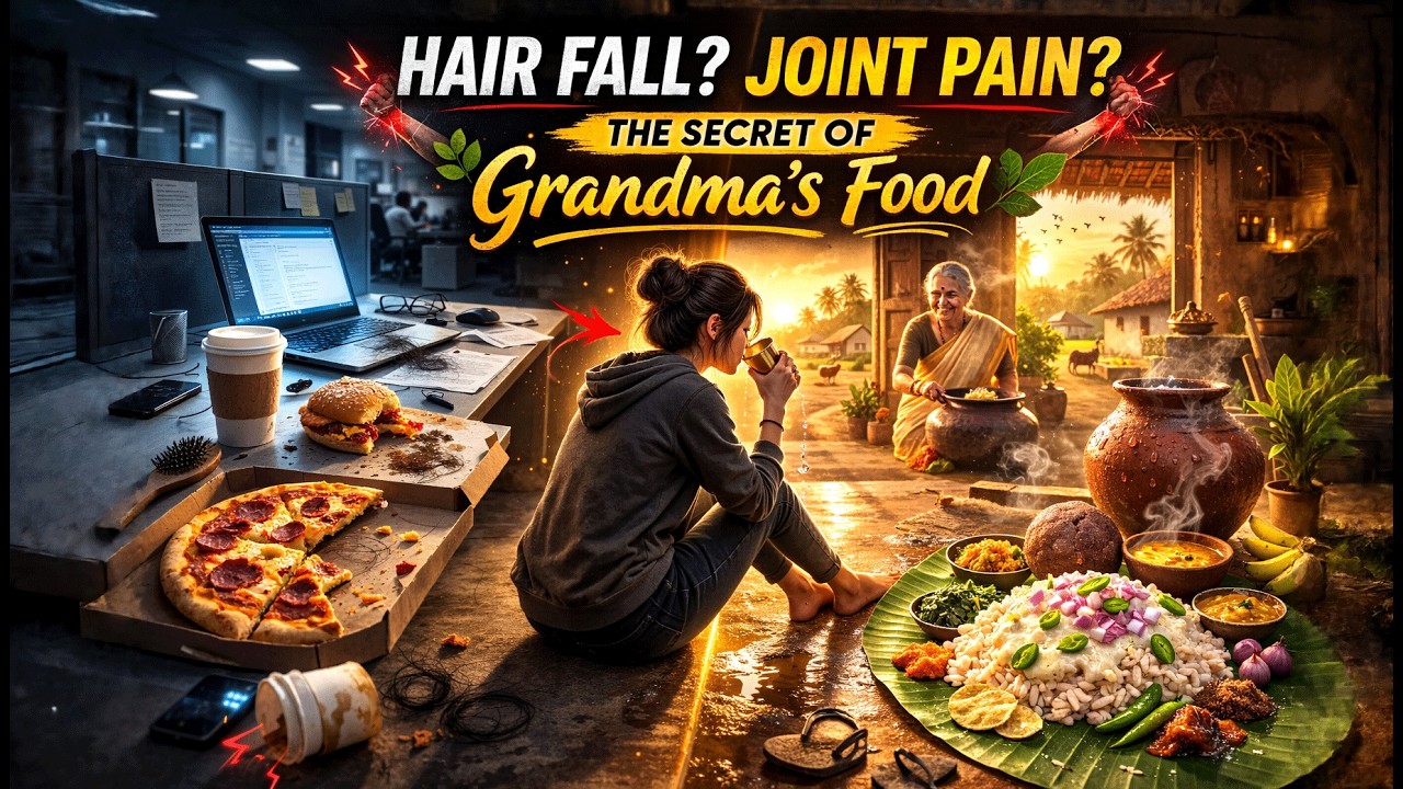 முடி கொட்டுதா? மூடடு வலியா? | நம்ம பாட்டி உணவின் ரகசியம். #Story #ShortFilm #Narration #AIAnimation