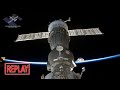 REPLAY: First film crew arrives at ISS on Soyuz MS-19! (5 Oct 2021)