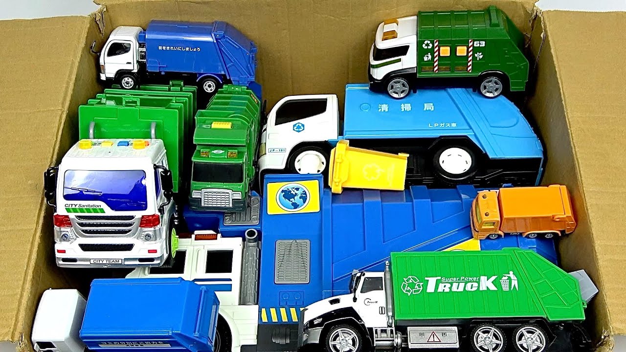 海外のゴミ収集車のミニカー？ 希少 Simply put, this is a realistic masterpiece! Tomica Limited