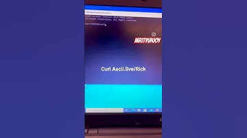 CMD HACK PART 4   | Rick Astley  | #cmd #techtricks #rickroll