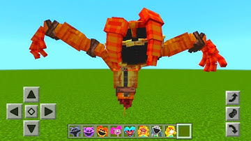 Poppy Playtime Chapter 3 SMILING CRITTERS by TIREDY ADDON UPDATE in MINECRAFT PE