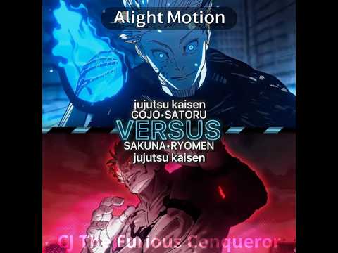 Saturo Gojo vs Sakuna Ryomen
